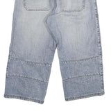 SVT Mens Shorts Blue Casual Denim L W30 Cotton Blend Comfortable Relaxed Fit