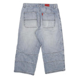 SVT Mens Shorts Blue Casual Denim L W30 Cotton Blend Comfortable Relaxed Fit
