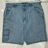 Wrangler Denim Shorts - 38W 10L Blue Cotton