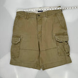 Polo By Ralph Lauren Cargo Shorts - 34W 10L Khaki Cotton