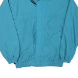 WESTERN CONCEPTS Mens Blue Jacket XL Polyester Blend Zip Casual Plain Light