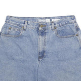 LIZ CLAIBORNE Womens Shorts Blue Denim Casual M W30 Cotton Summer Wear
