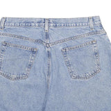LIZ CLAIBORNE Womens Shorts Blue Denim Casual M W30 Cotton Summer Wear