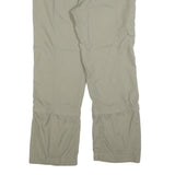 COLUMBIA Womens Regular Beige Zip Closure Trousers W34 L30 Outdoor Casual