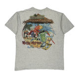 Margaritaville Caribbean Surf Single Stitch T-Shirt - XL Grey Cotton