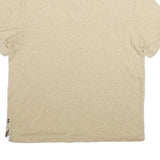 NAUTICA Mens Beige Short Sleeve Plain L Polo Shirt Cotton Classic Fit Casual