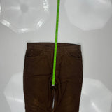Unbranded Cord Trousers - 36″ Waist Brown Corduroy