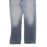 LEVI'S 501 Mens Jeans Blue Regular Straight Denim Medium W33 L29 Classic Button