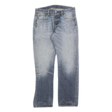 LEVI'S 501 Mens Jeans Blue Regular Straight Denim Medium W33 L29 Classic Button