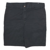 DICKIES Mens Shorts Black Casual 3XL W38 Cotton Blend Workwear Durable