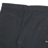 DICKIES Mens Shorts Black Casual 3XL W38 Cotton Blend Workwear Durable