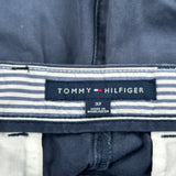 Tommy Hilfiger Chino Shorts - 32W 9L Navy Cotton