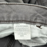 Dickies Double Knee Carpenter Trousers - 36W 30L Grey Cotton