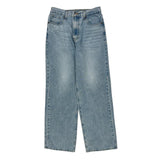 Levis High Waisted Straight Jeans - 29W US 6 Light Wash Cotton