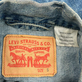 Levis Denim Jacket - Small Blue Denim