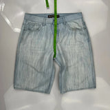Avirex Denim Shorts - 34W 12L Light Wash Denim