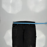 Dickies Carpenter Trousers - 36W 30L Black Cotton