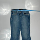 Calvin Klein Jeans Flared Jeans - 32W US 8 Blue Cotton