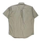 Chaps Ralph Lauren Short Sleeve Shirt - 2XL Beige Cotton