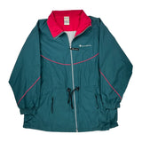 Champion Windbreaker - XL Green Polyester