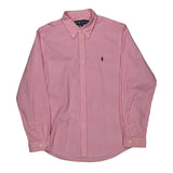 Ralph Lauren Striped Shirt - XL Red Cotton