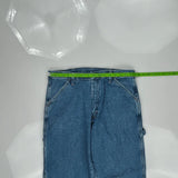 Unbranded Carpenter Pants - 34W 32L Blue Cotton