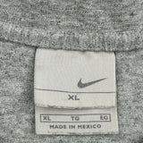 Vintage Nike T-Shirt - XL Grey Cotton