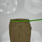 Carhartt Double Knee Carpenter Pants - 31W 29L Khaki Cotton