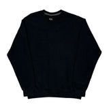 Fruit Of The Loom Sweatshirt - XL Black Cotton