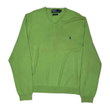 Polo By Ralph Lauren Jumper - XL Green Cotton