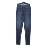 LEVI'S Womens Jeans Blue Slim Skinny Denim Medium W24 L30 Stretch Cotton Blend