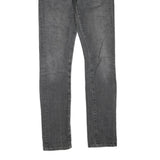 LEVI'S 505 Womens Jeans Black Regular Straight Denim Medium W30 L34 Classic Fit