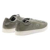 LACOSTE Sneaker Trainers Green Leather Womens UK 5