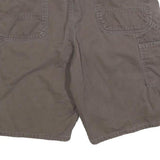 CARHARTT Mens Shorts Brown Casual L W36 Workwear Cotton Blend Durable