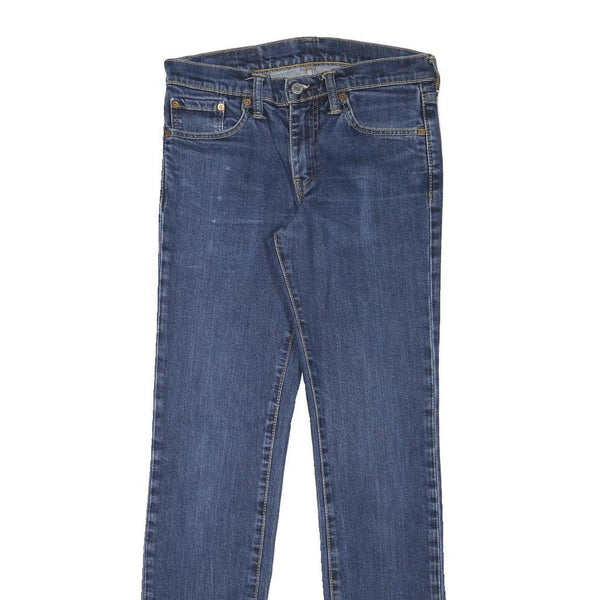 LEVI'S 511 Mens Jeans Blue Slim Skinny Denim Medium W28 L30 Stretch Cotton Blend