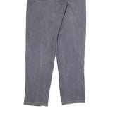 LEE Womens Cotton Blend Blue Relaxed Straight Trousers W24 L29 Classic Casual