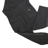 DICKIES Mens Black Cotton Blend Dungarees Classic XL W44 L30 Workwear