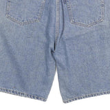 BLACK BIRD Mens Shorts Blue Denim XL W34 Casual Cotton Blend Relaxed Fit