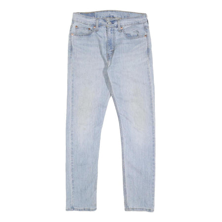 LEVI'S 502 Mens Jeans Blue Slim Straight Denim Light W30 L30 Classic Cotton