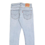 LEVI'S 502 Mens Jeans Blue Slim Straight Denim Light W30 L30 Classic Cotton