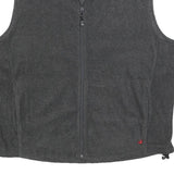 WOOLRICH Mens Grey Zip Jacket L Polyester Plain Casual Outdoor Lightweight