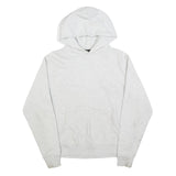 ADIDAS Mens Grey Hoodie S Cotton Blend Casual Pullover