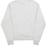 ADIDAS Mens Grey Hoodie S Cotton Blend Casual Pullover