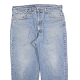 LEVI'S 555 Mens Jeans Blue Relaxed Straight Denim Medium W38 L25 Classic Style