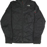 THE NORTH FACE Womens Black Summit Series Puffer Jacket M Polyester Blend Zip