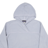 PATAGONIA Womens Light Blue Pullover Hoodie L Soft Lightweight Fleece Casual