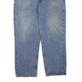 CARHARTT Mens Jeans Blue Regular Straight Denim Light W38 L30 Classic Cotton
