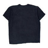 Surfing Quiksilver Graphic T-Shirt - Medium Black Cotton