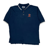 Bears Lee Sport Graphic Polo Shirt - Large Blue Cotton