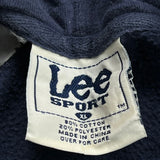 Columbus Blue Jackets Lee Sport College Hoodie - XL Blue Cotton Blend